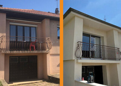 Rénovation et isolation complète d’une maison à Mions (69)